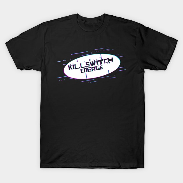 Ellipse Glitch - Killswitch Engage T-Shirt by Koi.buluk